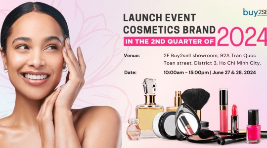 LAUNCH EVENT COSMETICS BRAND IN THE 2ND QUARTER OF 2024